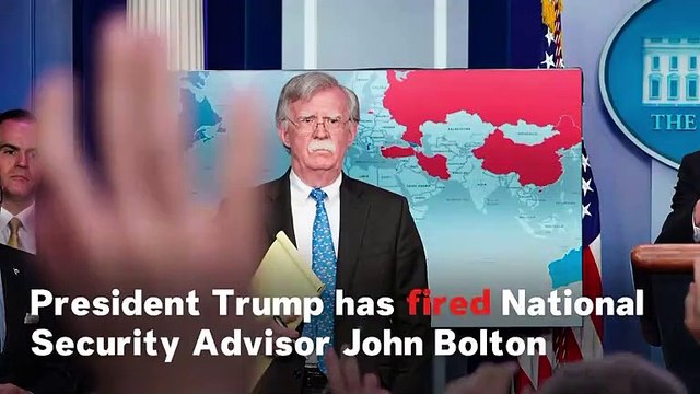 Trump Fires National Security Advisor Bolton, Informs Him Through Twitter