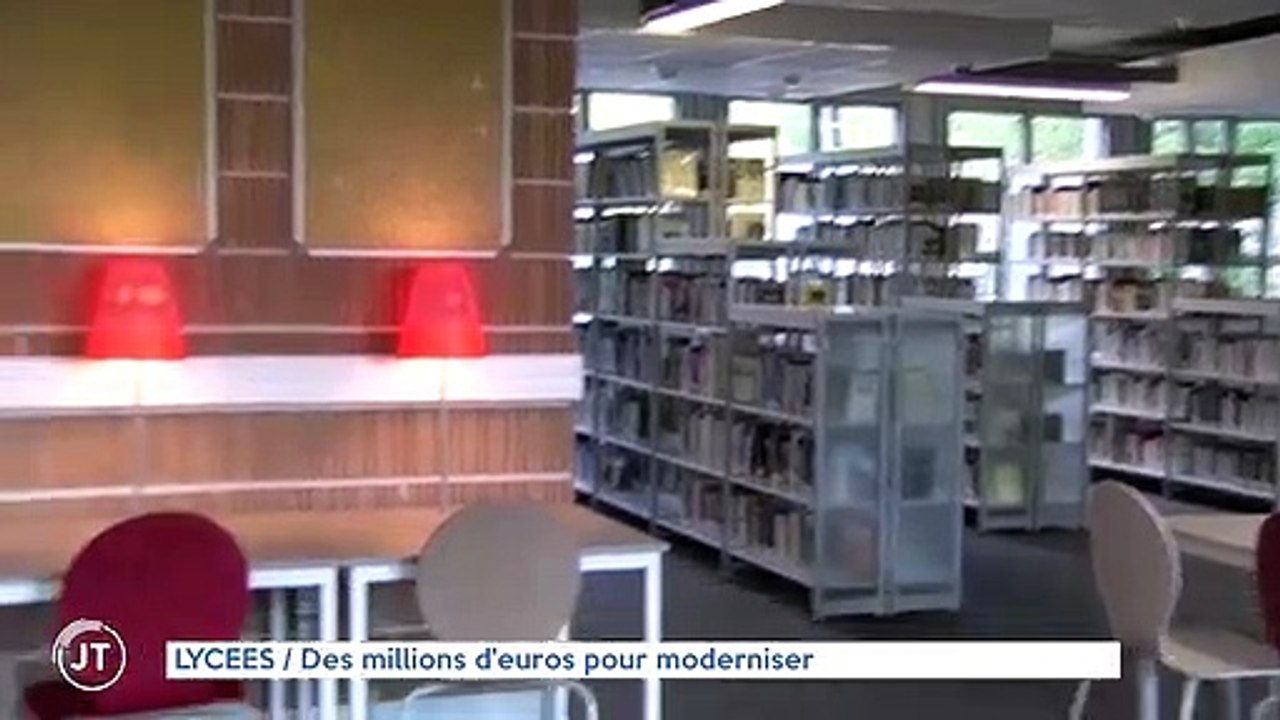 LYCEES  Des millions d'euros pour moderniser