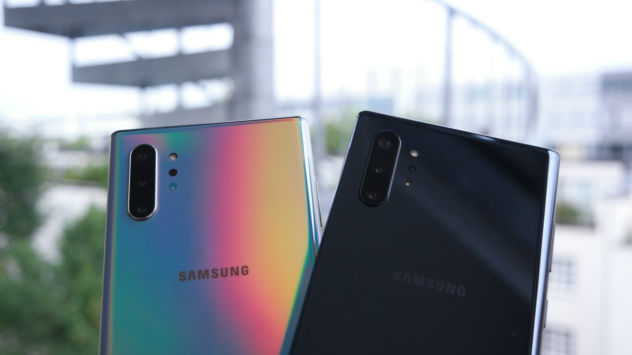 Samsung Galaxy Note 10+ Unboxing (Deutsch) und Größenvergleich