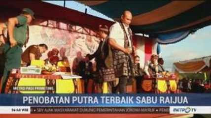 Gubernur NTT Dinobatkan Jadi Putra Terbaik Sabu Raijua