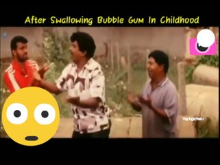 Bubble Gum Swallowing Moment | Thalaivan Vadivelu Version | Best Childhood Memories 