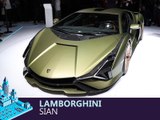 Lamborghini Sian en direct du salon de Francfort 2019