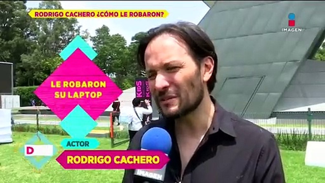 ¡Rodrigo Cachero fue víctima de robo!