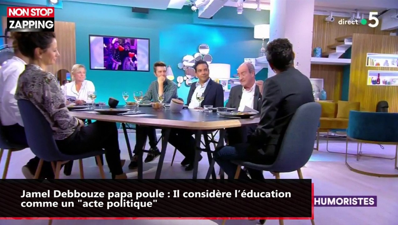 Jamel Debbouze papa poule : Il considère l’éducation comme un "acte politique" (vidéo)