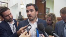 Garzón advierte al PSOE: 