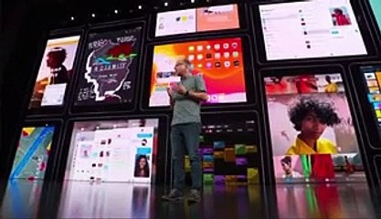 Watch Apple unveil the new iPad that has a 10.2" screen and supports Apple pencil