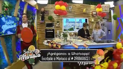 La Sazón de Mariaca – Torta de queso rellena