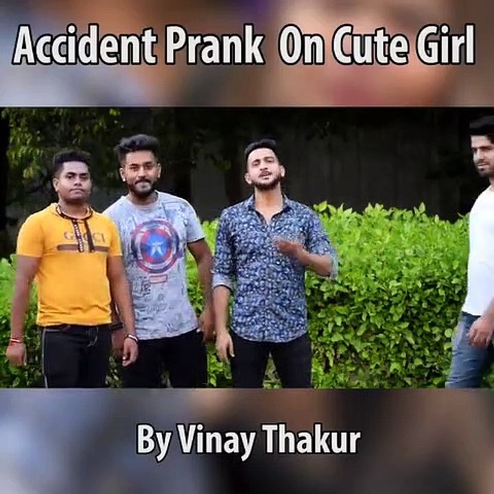Accident Prank On Cute Girl
