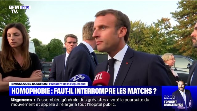 Homophobie dans les stades: faut-il interrompre les matchs ?