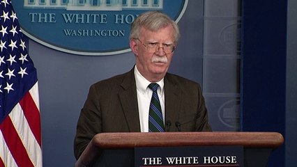 Trump despide a su asesor de seguridad nacional John Bolton