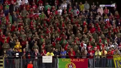 ملخص مباراه البرتغال وليتوانيا 3-1-  هاتريك الدون- مباراة مجنونة(480P)