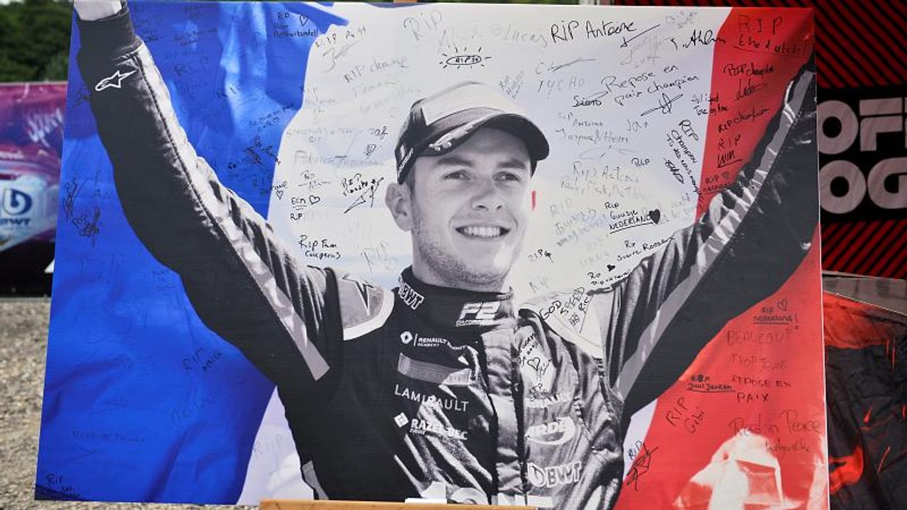 Trauerfeier für Anthoine Hubert (22) mit Mick Schumacher & Alain Prost