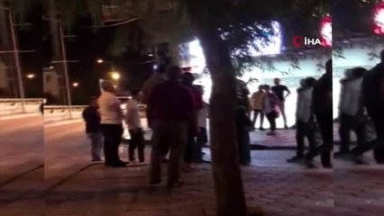 Sincan'da yumruklu kavga kamerada