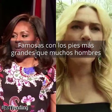 Paris Hilton, Kate Winslet y otras famosas con los pies más grandes que muchos hombres