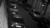Fatih'te 7 ayrı evden hırsızlık yapan şahıslar kamerada