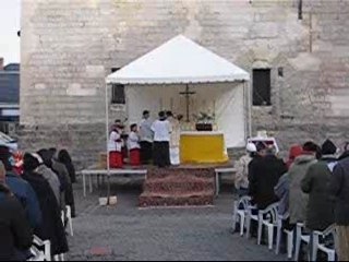 Amiens Messe au beffroi 3 février 2008