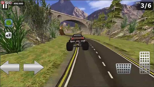 Monster Truck Games Black Monster 4x4 Offroad Stunt Race - Android Gameplay FHD #4