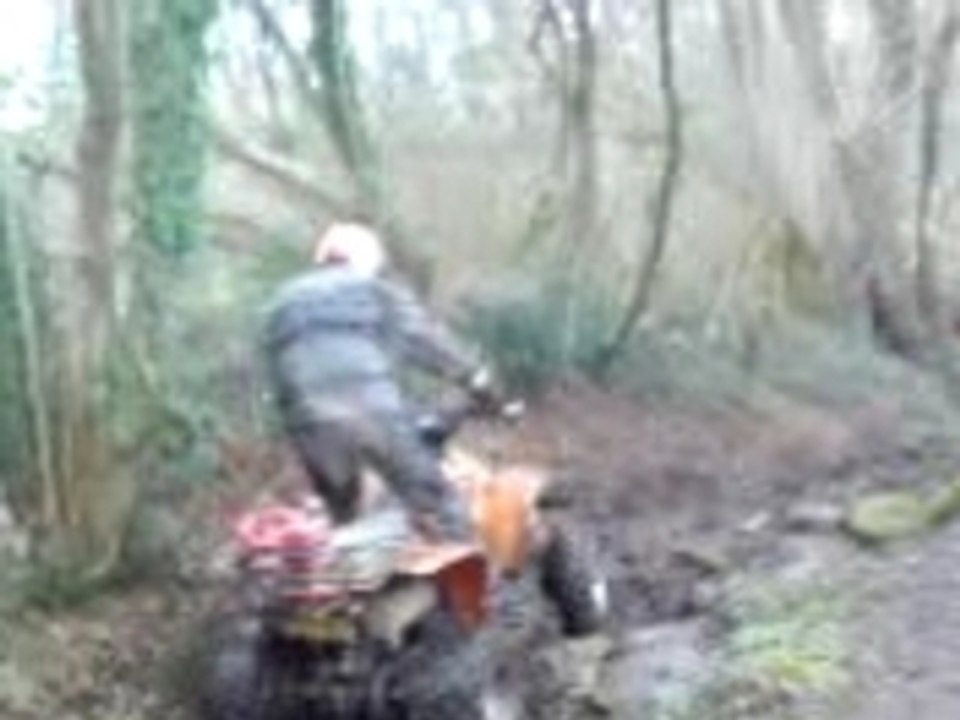 le scrambler 4x4 en action