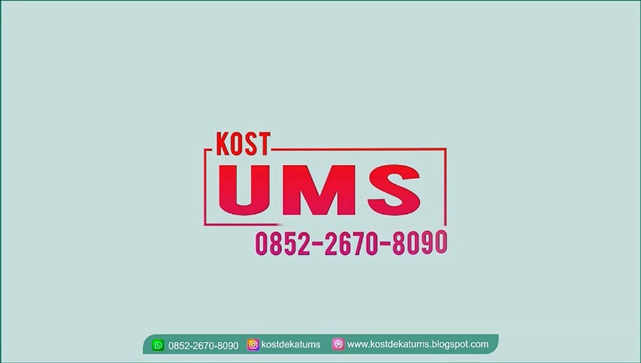 STRATEGIS!!! Kos Dekat UMS