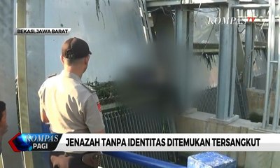 Jenazah Tanpa Identitas Ditemukan Tersangkut
