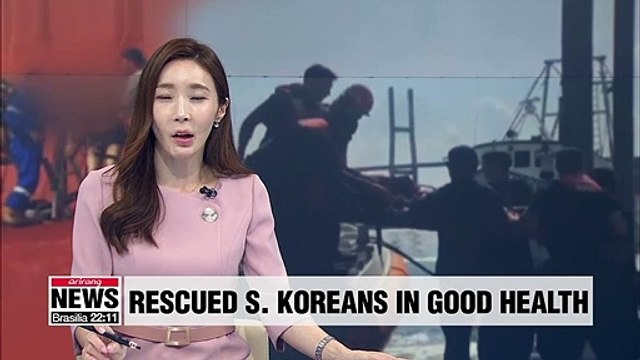 4 S. Korean crew members rescued from 'Golden Ray' are healthy and discharged from hospital