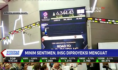 Minim Sentimen, IHSG Diproyeksi Menguat
