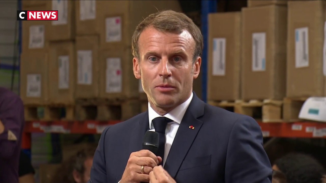 Bonneuil-sur-Marne : Emmanuel Macron intervient sur l'insertion professionnelle