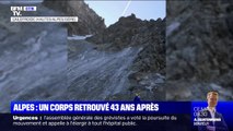 Un corps pouvant être celui d'un alpiniste disparu depuis 43 ans retrouvé dans le massif des Écrins