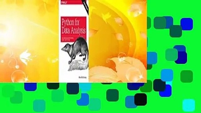 Review Python for Data Analysis: Data Wrangling with Pandas, Numpy, and Ipython - Wes McKinney