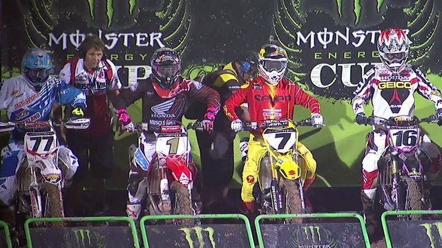 Monster Energy Cup Champions Circle - James Stewart