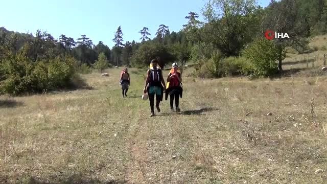 Dağcıların yeni gözdesi Kalinse Kanyonu