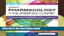 Full Version  Lehne s Pharmacology for Nursing Care, 10e  Best Sellers Rank : #2