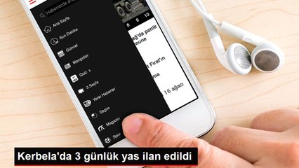 Kerbela'da 3 günlük yas ilan edildi
