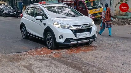 Chennai’s pothole-ridden PS Sivaswamy Salai road still a nightmare for residents