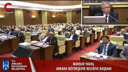 Gergin anlar! Mansur Yavaş AKP'li ismi böyle susturdu