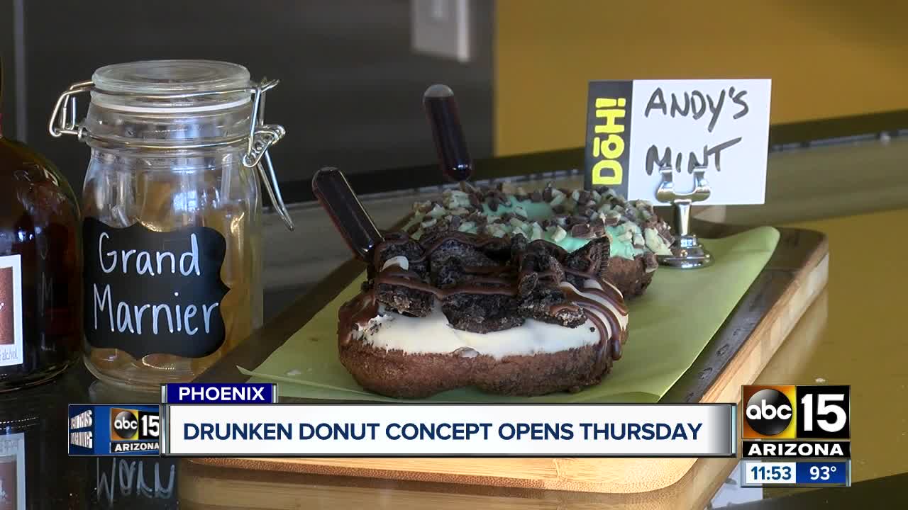 Drunken doughnuts? “Doh” bringing alcohol-infused doughnuts to Phoenix