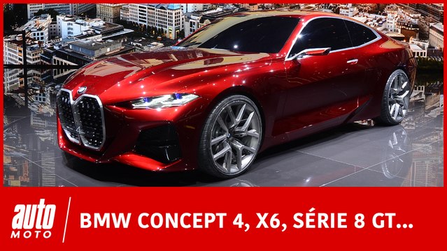 Salon de Francfort 2019 : les nouveautés BMW (Concept 4, X6, Série 1, Vision M Next)