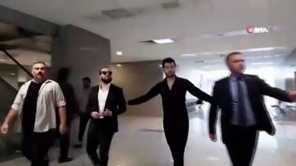 Şarkıcı Berkay adliyeye geldi