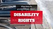 Disability rights - What does the government say about disability rights