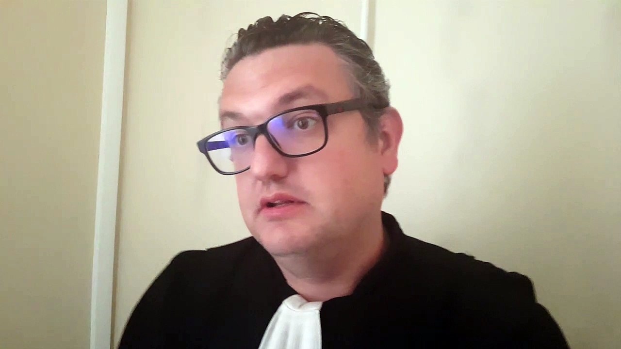 Maître Benjamin Marraud des Grottes, avocat d’une jeune femme poursuivie pour association de malfaiteurs