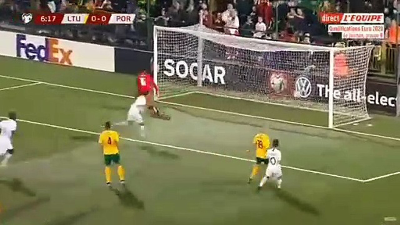 Le quadruplé de Cristiano Ronaldo contre la Lituanie !