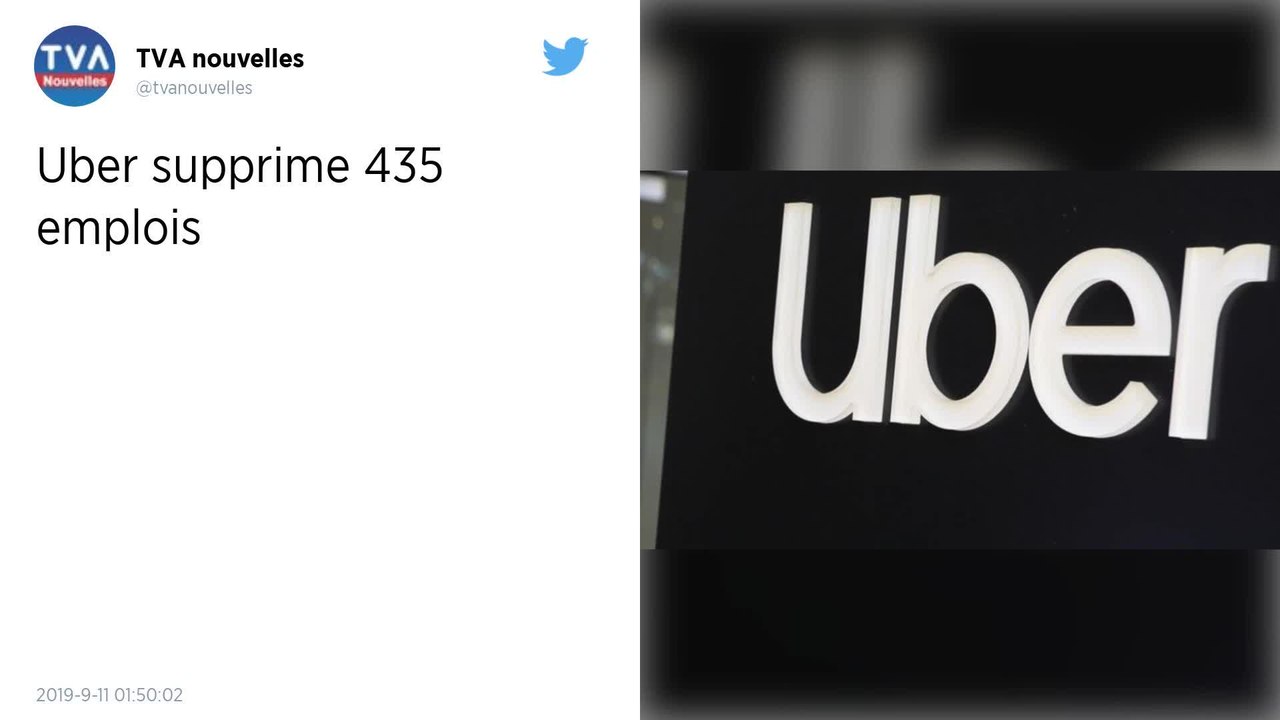 Uber supprime 435 emplois d'ingénieurs et de responsables produits