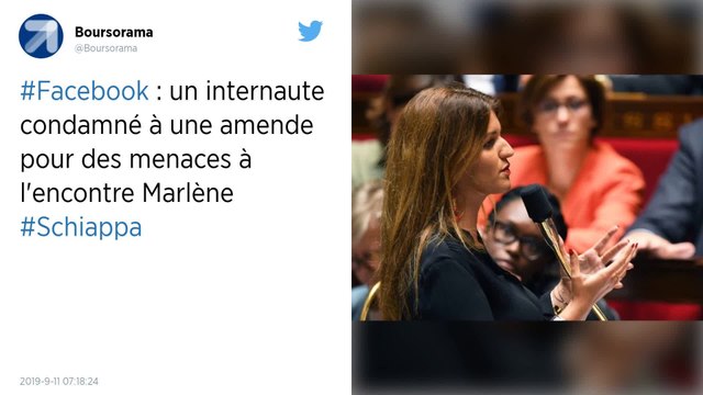 Un internaute condamné à une amende pour menaces envers Marlène Schiappa