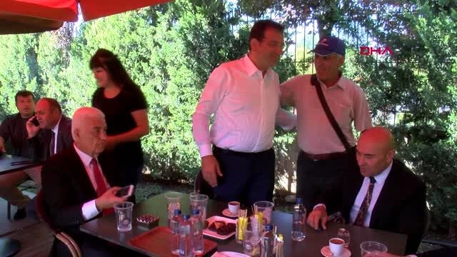 Ankara chp'li istanbul, izmir, antalya ve muğla belediye başkanları ankara'da