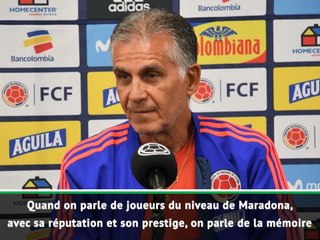 Gimnasia - Queiroz : "Il faut prendre soin de Maradona"