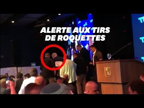 Les images de l'évacuation de Benjamin Netanyahu pendant une attaque à la roquette