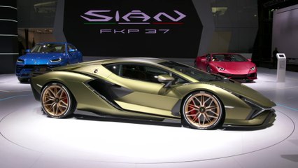 The new Lamborghini Sián FKP 37 – Exterior Design