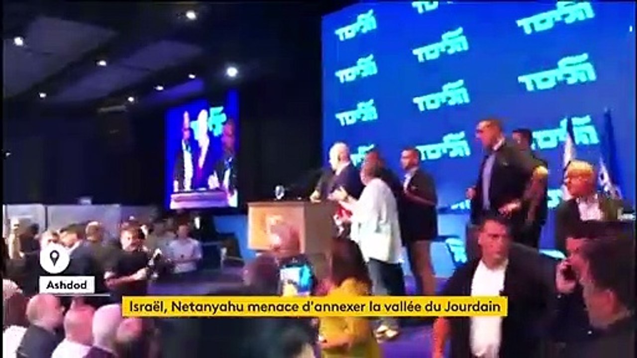 Israël : Netanyahu veut annexer les ressources en eau de la Cisjordanie