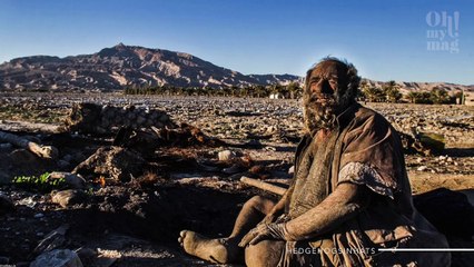 Un hombre ermitaño lleva 60 años sin ducharse y ahora nadie lo reconoce