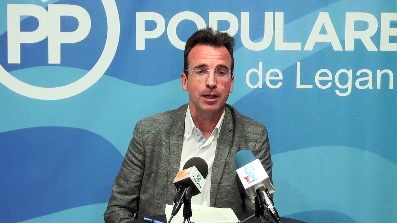 Rueda de prensa del PP de Leganés del 11 de septiembre de 2019